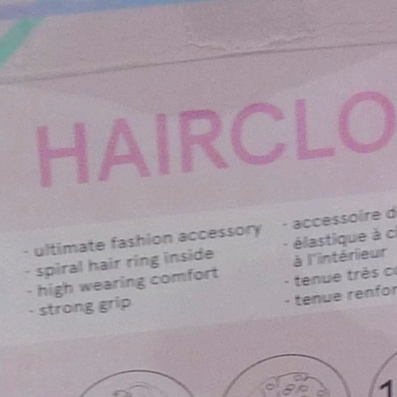 🎀 $9 - invisibobble invisi bobble rainbow Sprunchie Hair Tie Scrunchie w/poms - Picture 11 of 16